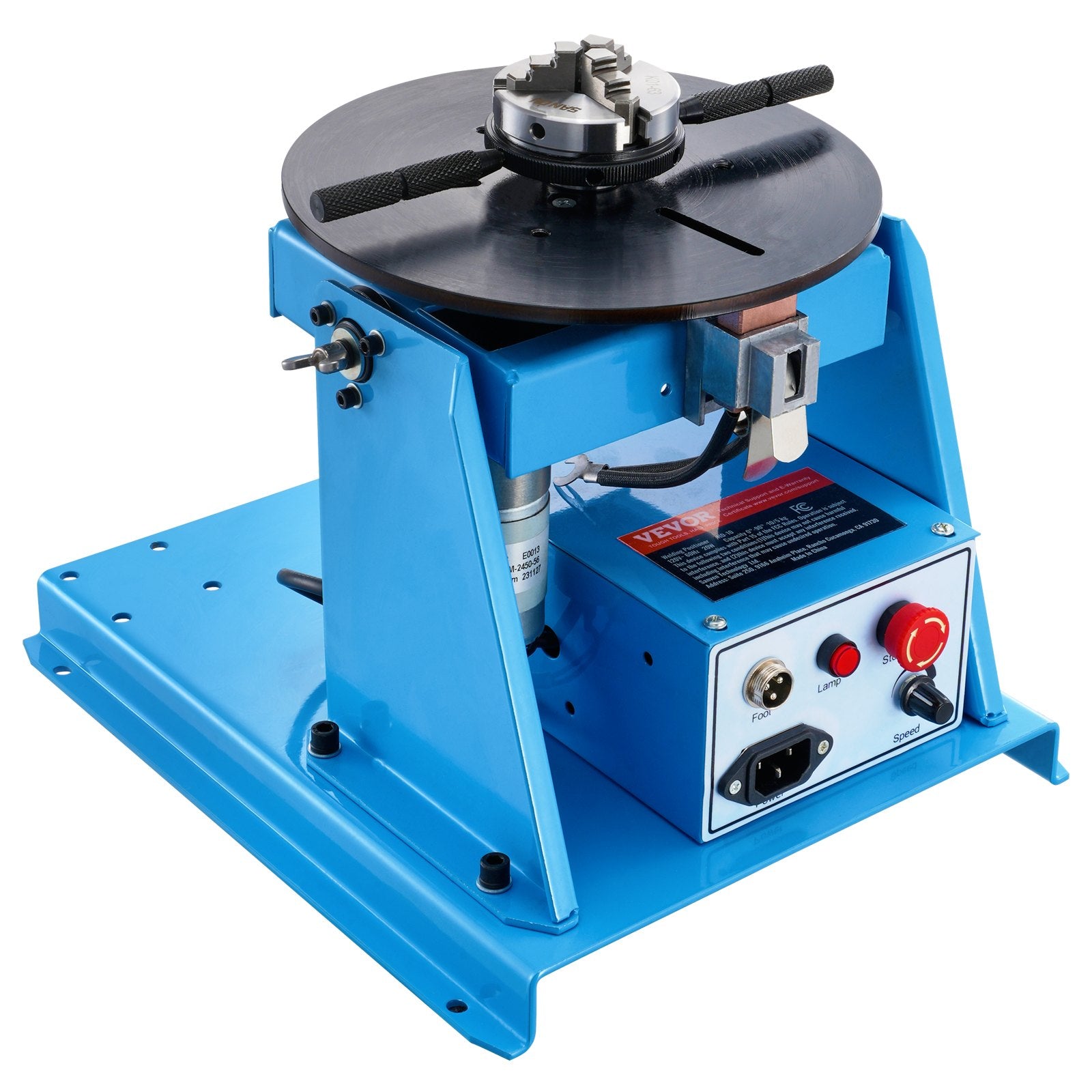 Rotacinis suvirinimo pozicionierius VEVOR HD-10, 10 kg apkrova