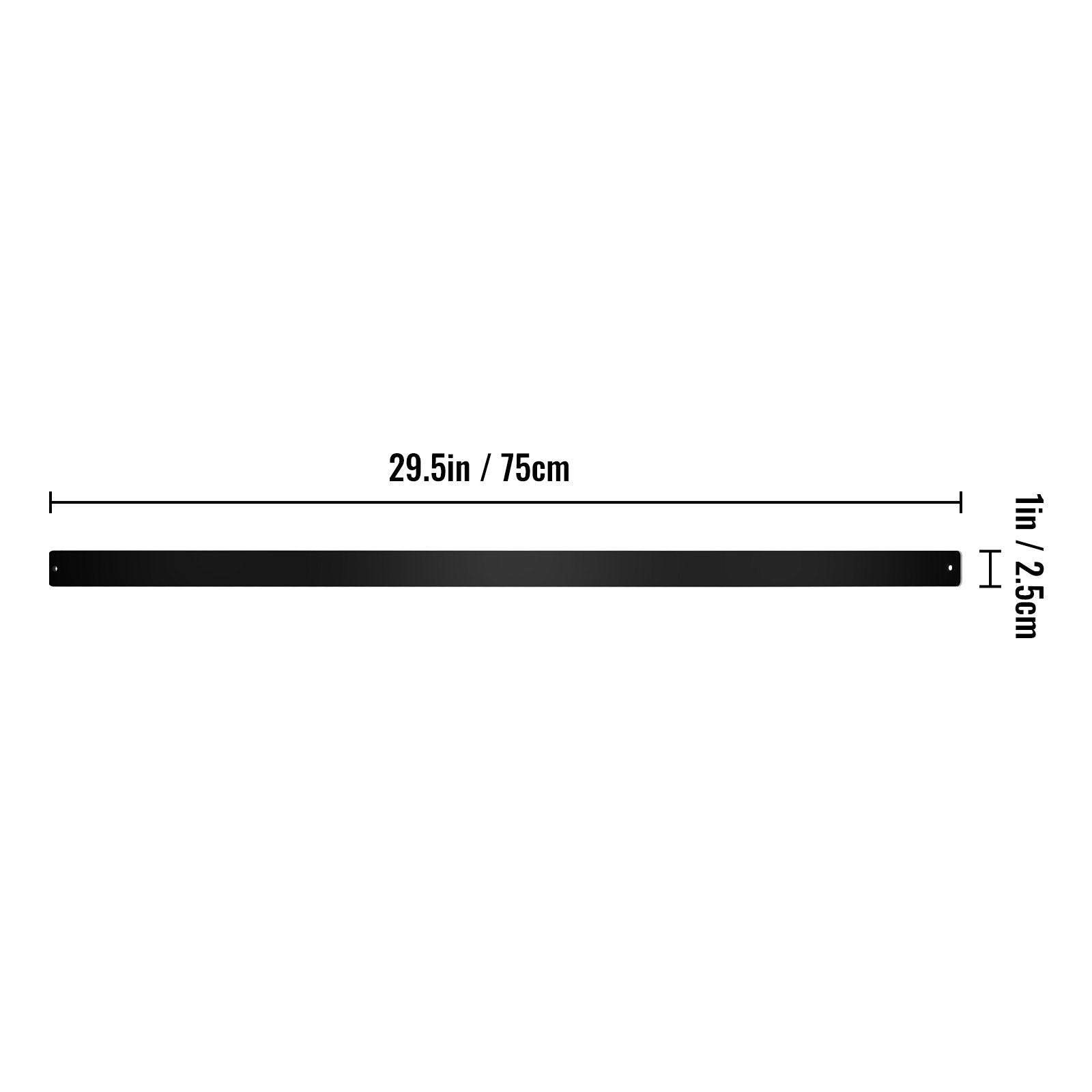 Terasos turėklų strypai VEVOR 16 vnt. rinkinys, 75 cm ilgio