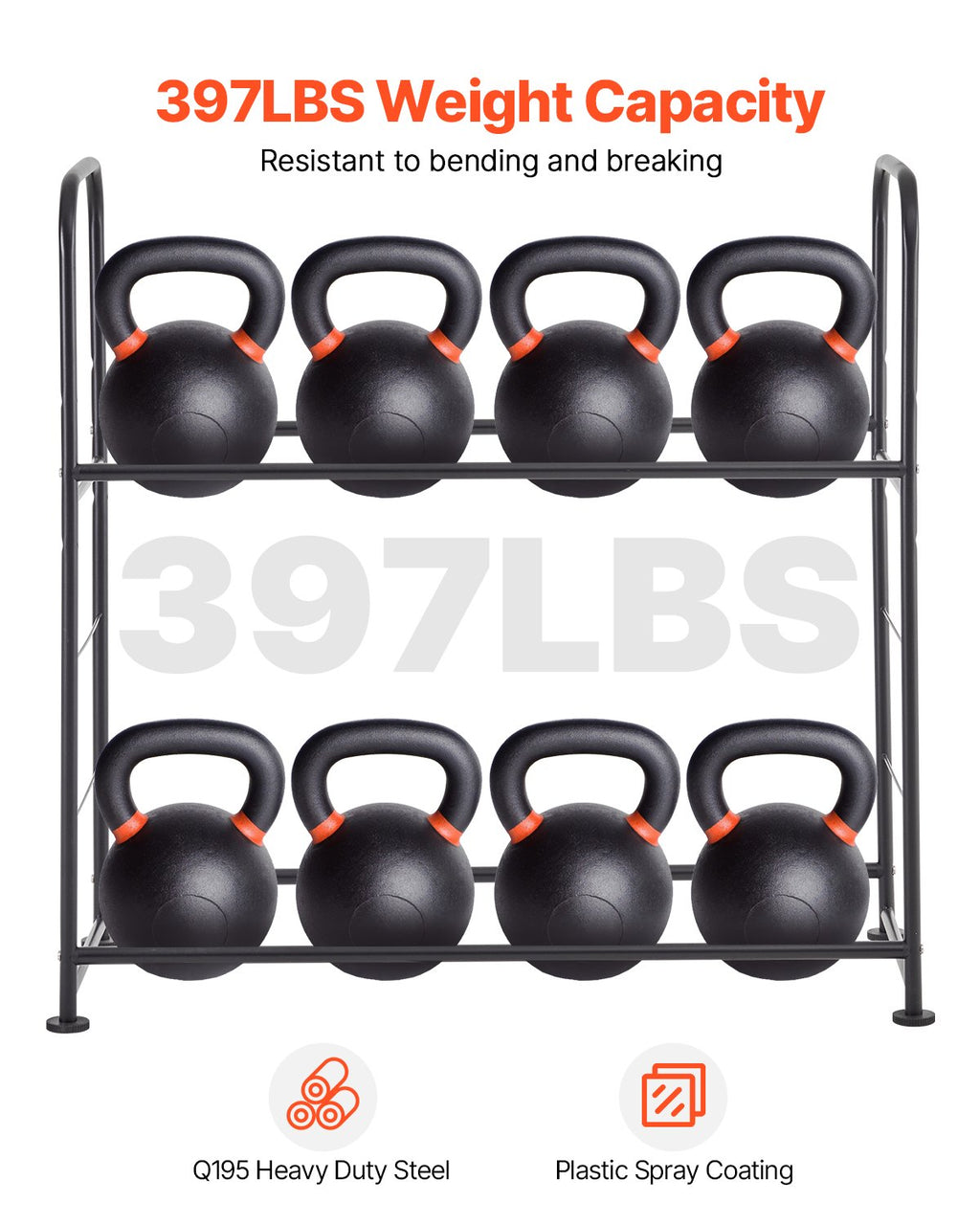 Padangų laikymo stelažas VEVOR LX060, 180 kg apkrova