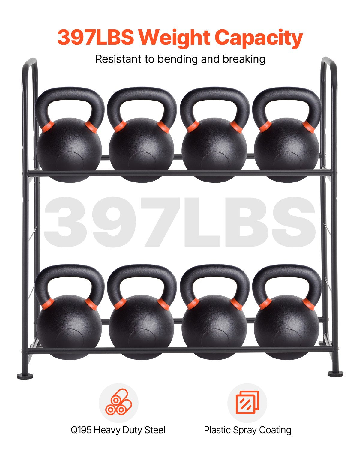 Padangų laikymo stelažas VEVOR LX060, 180 kg apkrova