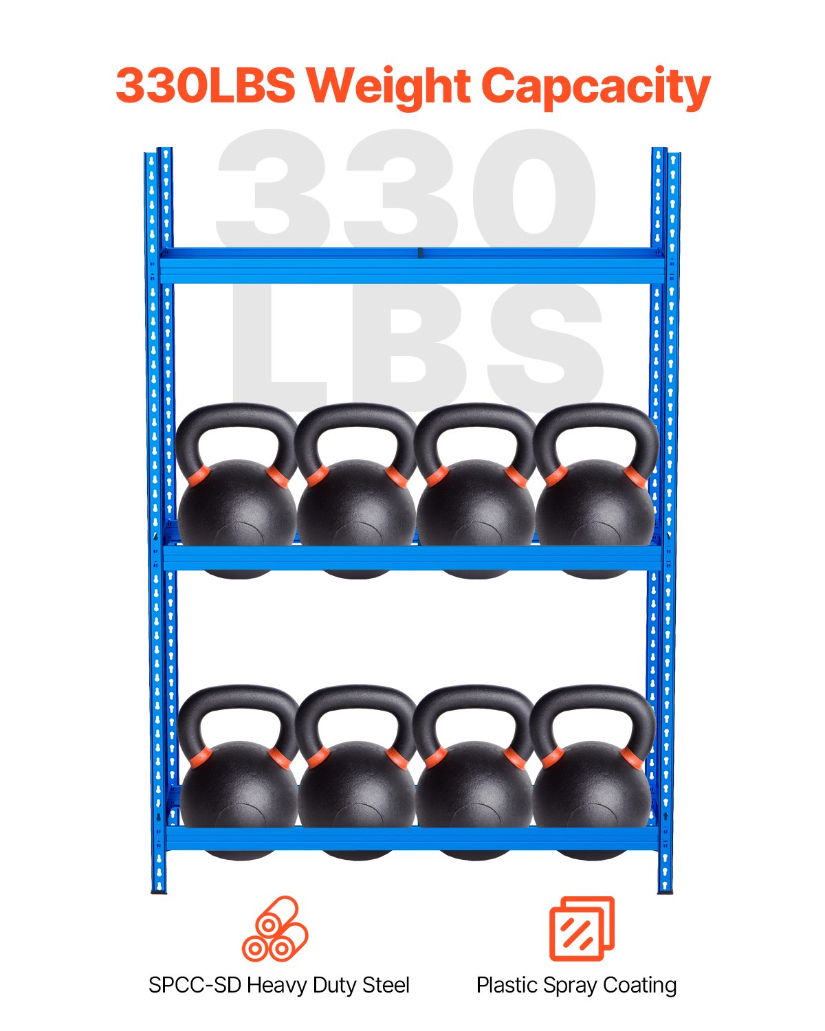 Padangų stelažas VEVOR TR13050180, 150 kg keliamoji galia