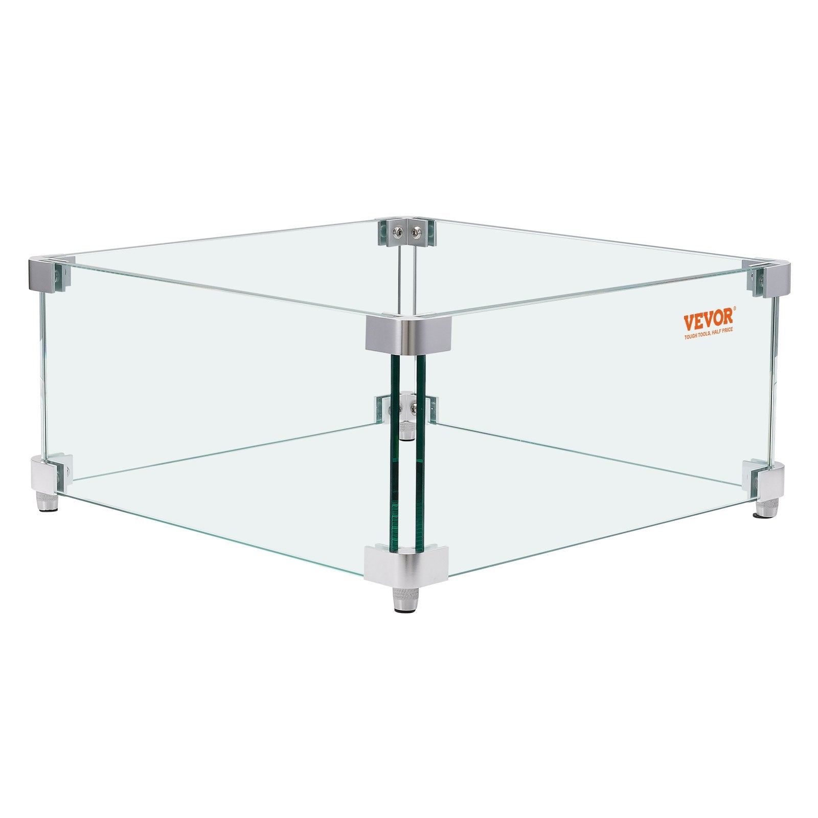 Lauko židinio apsauga nuo vėjo VEVOR VV-FWG-FX1515, 380 x 380 x 180 mm
