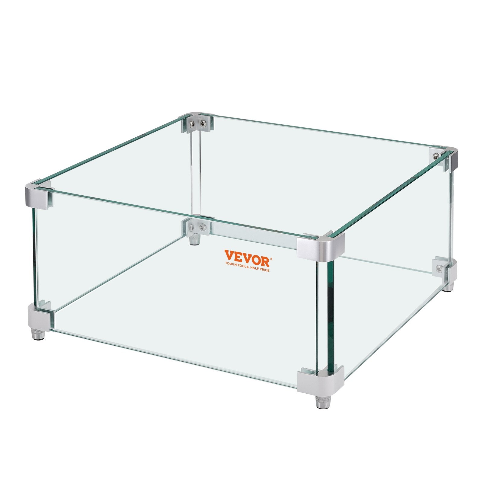 Lauko židinio apsauga nuo vėjo VEVOR VV-FWG-FX1515, 380 x 380 x 180 mm