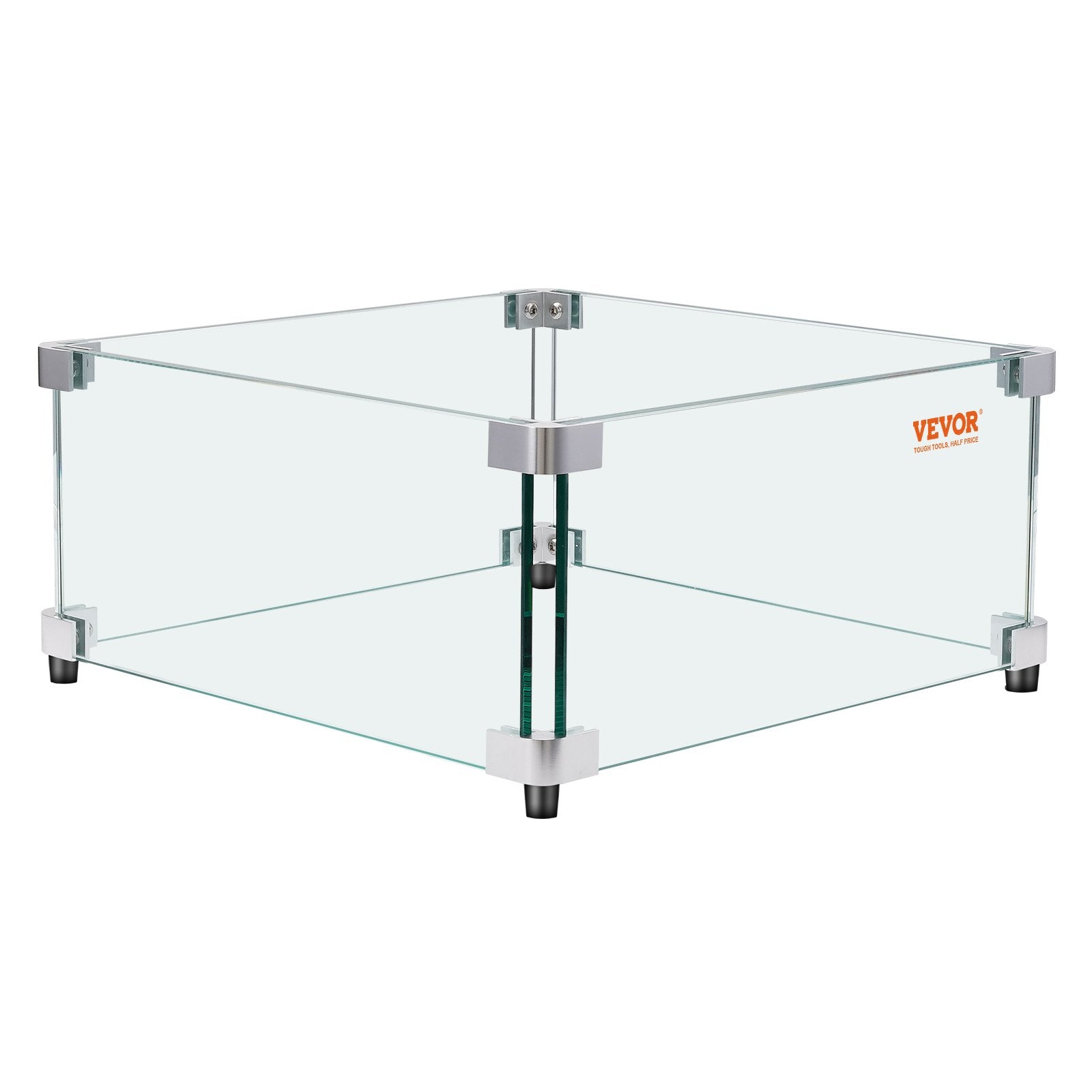 Lauko židinio apsauga nuo vėjo VEVOR FFB16#, 493 x 493 x 191 mm