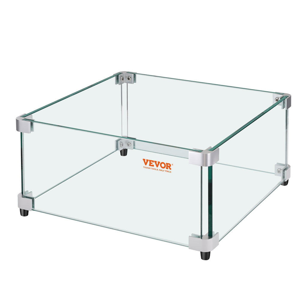 Lauko židinio apsauga nuo vėjo VEVOR FFB16#, 493 x 493 x 191 mm