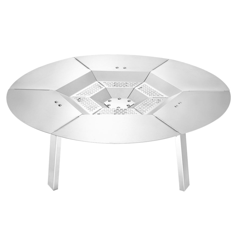 Lauko židinio šilumos deflektorius VEVOR YC-BASE-25, 635 mm