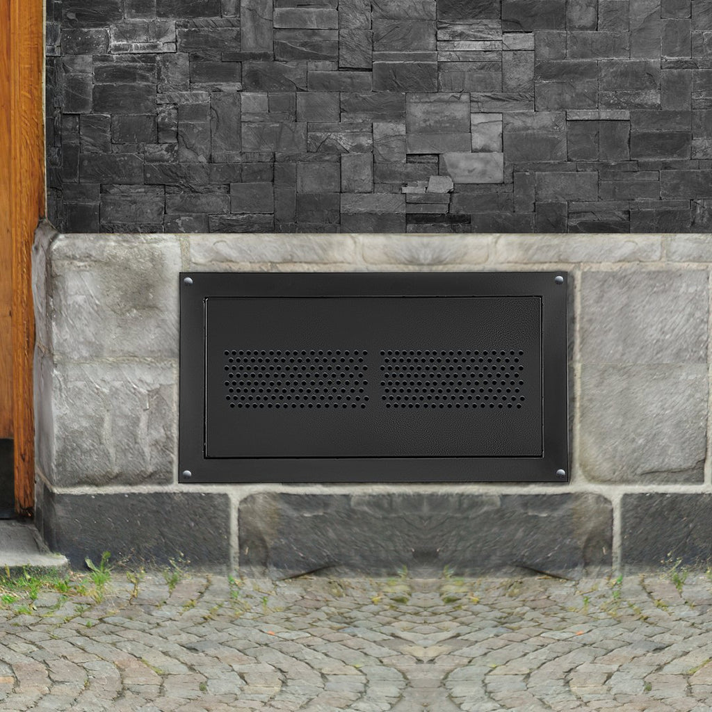 Pamatų ventiliacijos grotelės nuo potvynių VEVOR FHTFKSXTF-16''x8'', 406 x 203 mm