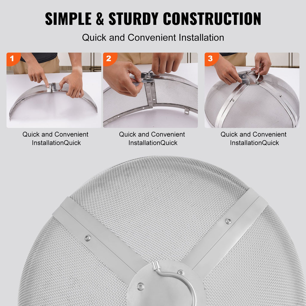 Lauko židinio apsauginis tinklelis VEVOR SCSKD01-27", 27 colių