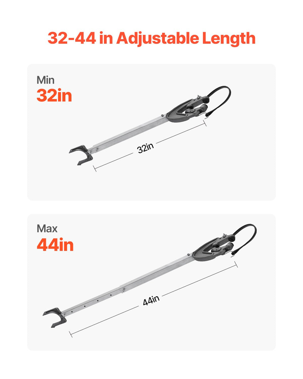 Valties variklio laikiklis VEVOR XC2030, 81-112 cm reguliuojamas ilgis