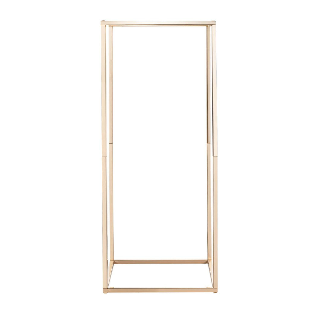 Vestuvinių gėlių stovų rinkinys VEVOR LJL-8017, 10 vnt., 60 cm aukščio