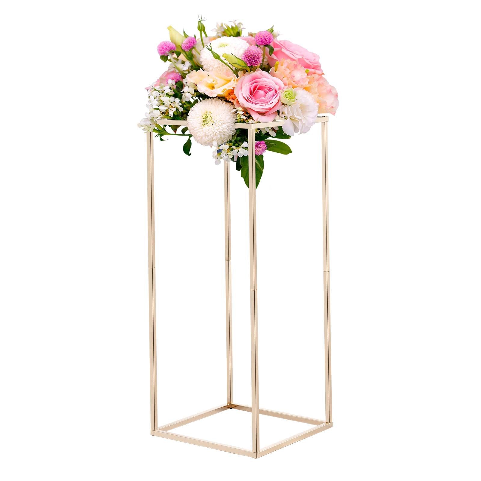 Vestuvinių gėlių stovų rinkinys VEVOR LJL-8017, 10 vnt., 60 cm aukščio