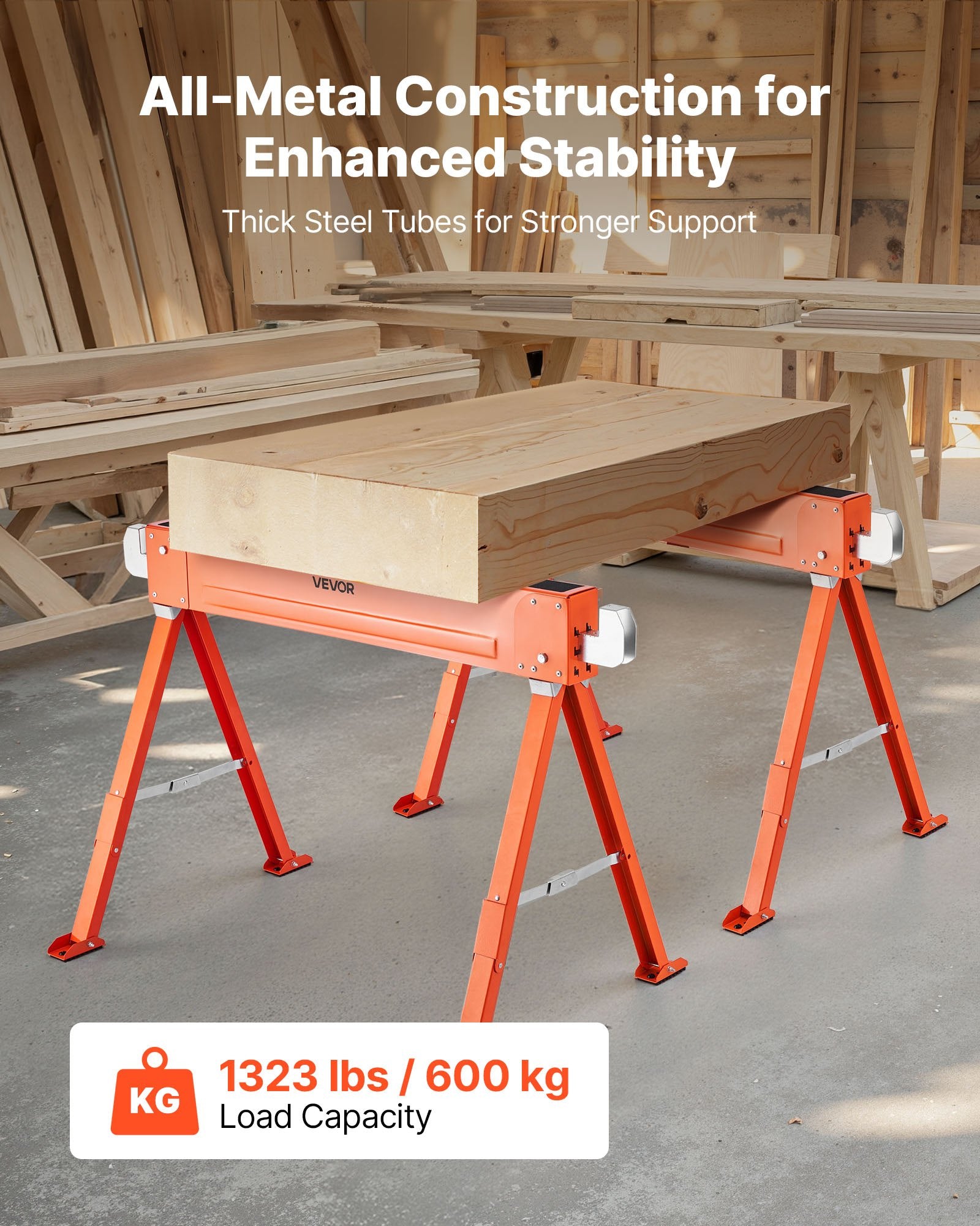 Atraminės ožkos VEVOR SL-T01001, 600,1 kg keliamoji galia