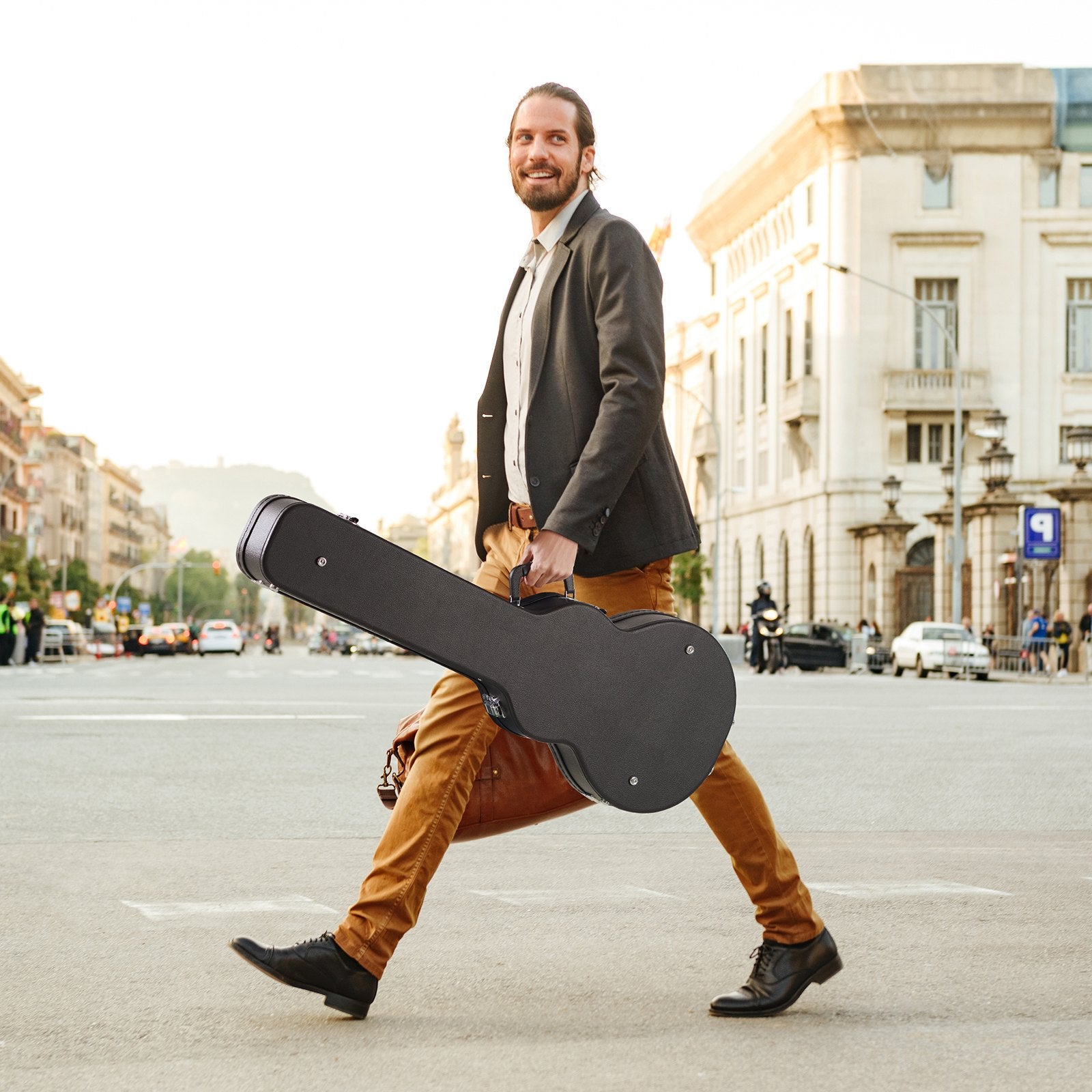 Elektrinės gitaros kietas dėklas VEVOR HL-39A, 105 cm