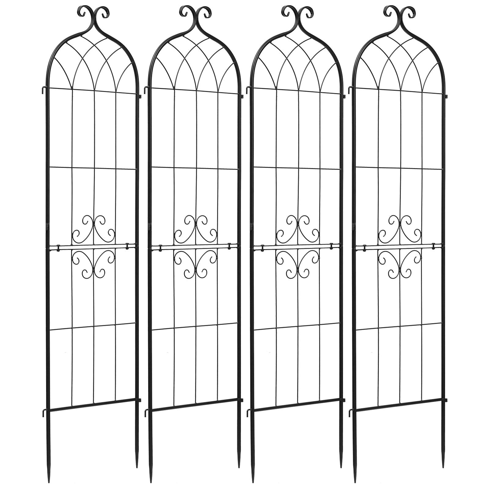 Sodo atrama vijokliniams augalams VEVOR EKHPJ152-4, 152 x 40,5 cm