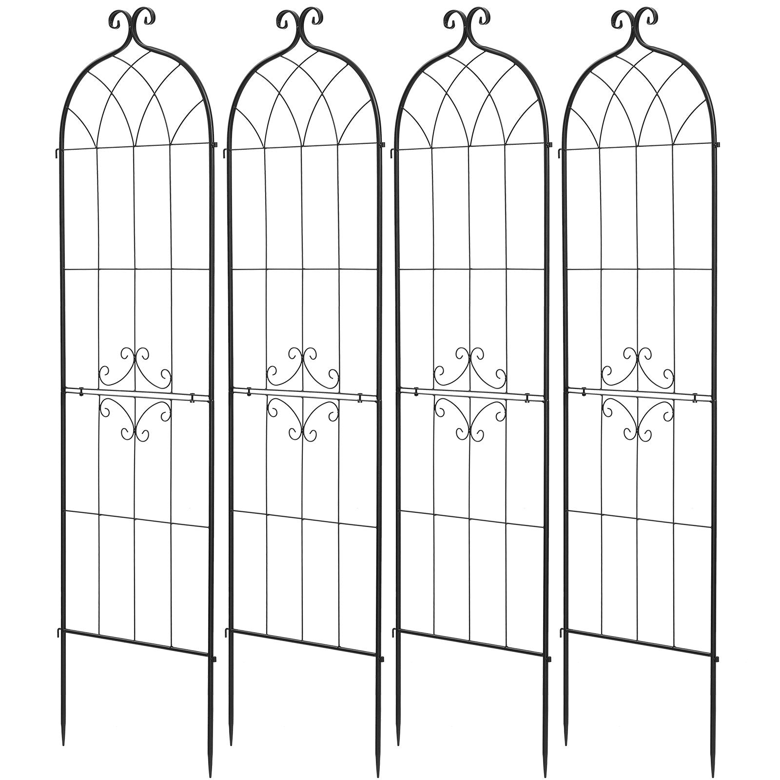 Sodo atrama augalams VEVOR EKHPJ180-4, 180 x 52,5 cm, 4 vnt.