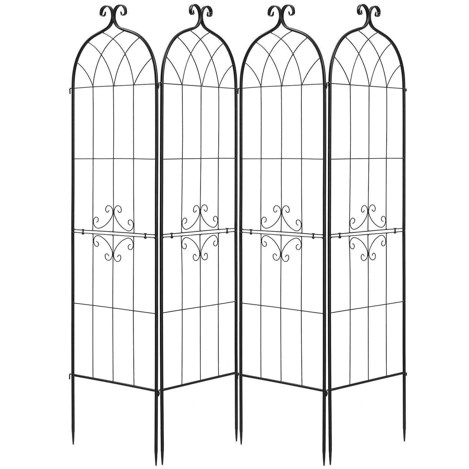 Sodo atrama augalams VEVOR EKHPJ180-4, 180 x 52,5 cm, 4 vnt.