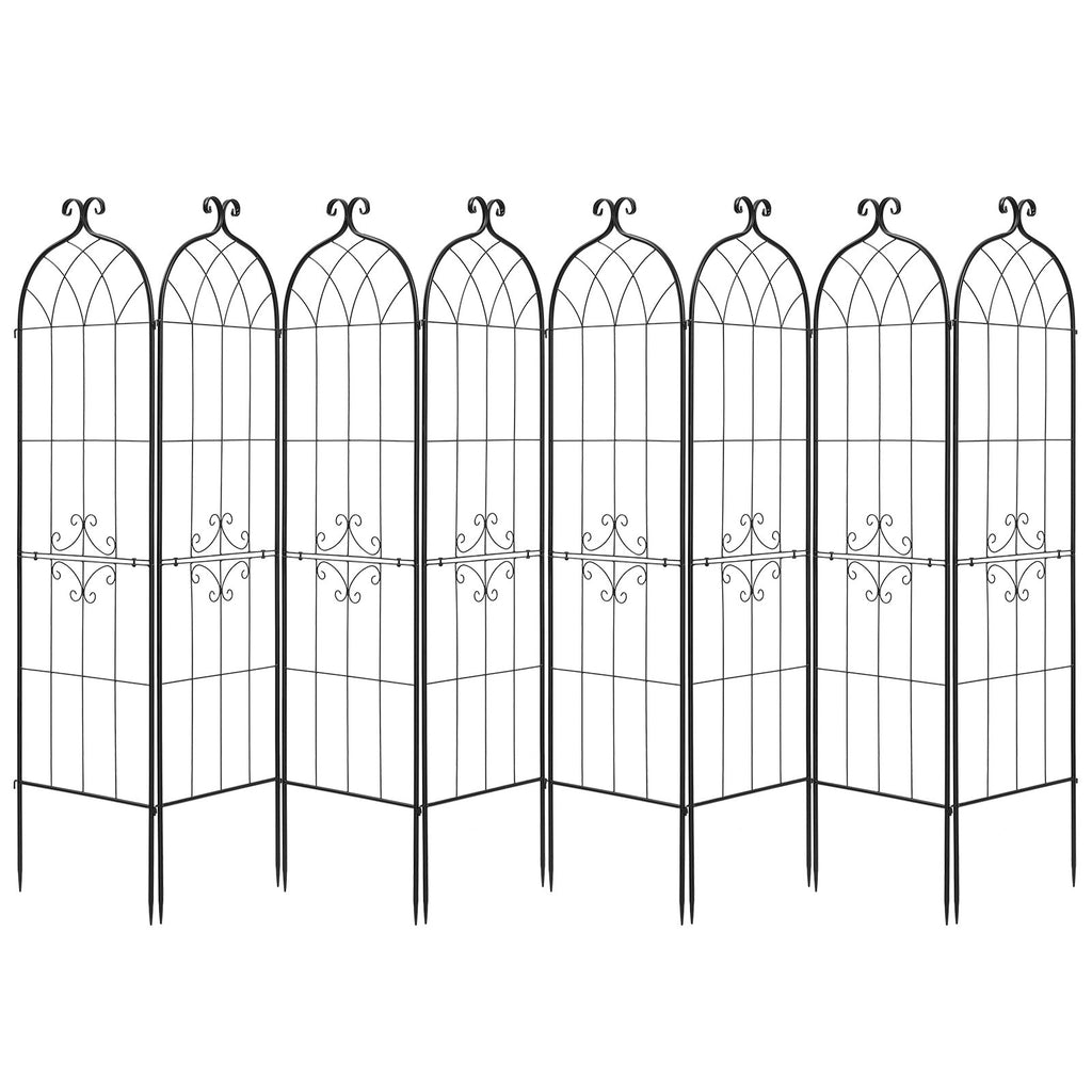 Sodo atrama (grotelės) VEVOR EKHPJ180-8, 180 x 52,5 cm, 8 vnt.