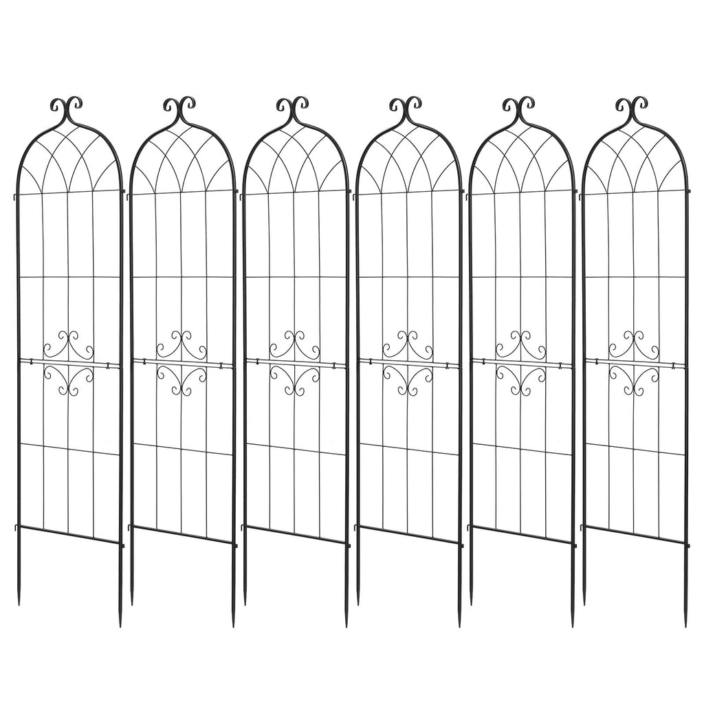 Sodo grotelės augalams VEVOR EKHPJ180-6, 180 x 52,5 cm, 6 vnt.