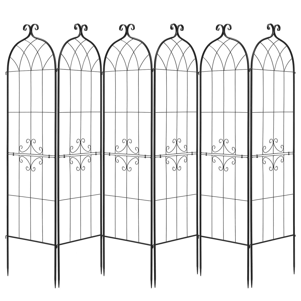 Sodo grotelės augalams VEVOR EKHPJ180-6, 180 x 52,5 cm, 6 vnt.