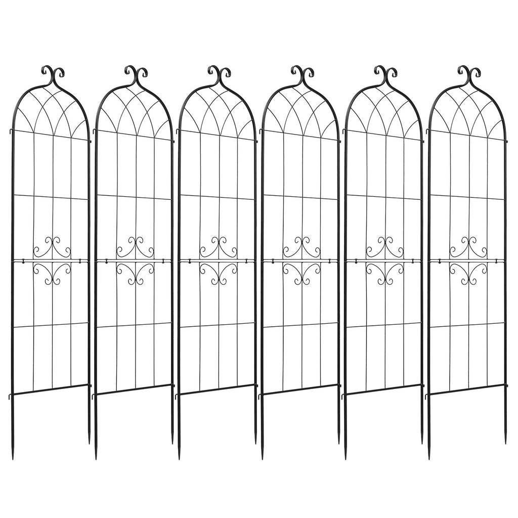 Sodo grotelės augalams VEVOR EKHPJ180-6, 180 x 52,5 cm, 6 vnt.