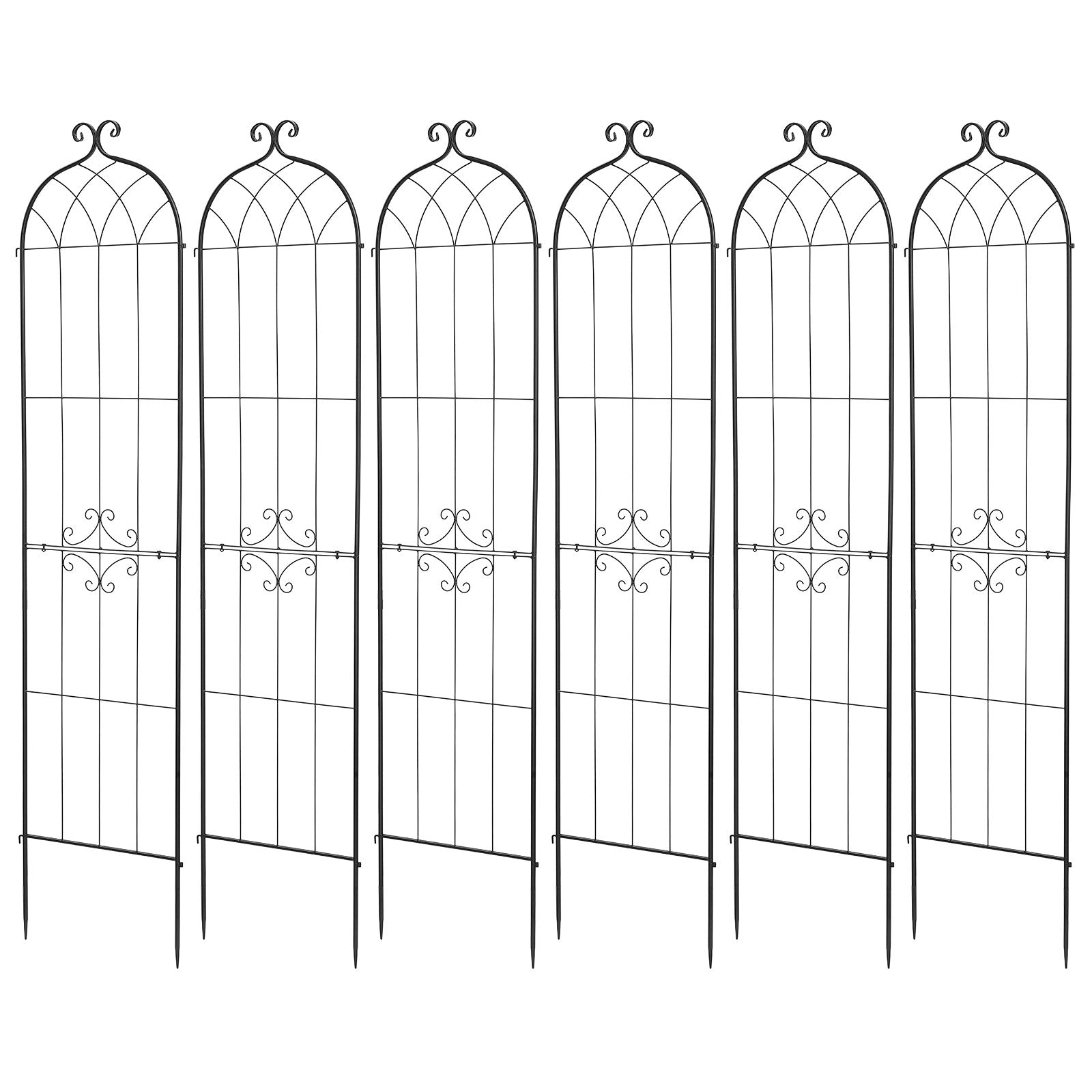Sodo atrama augalams VEVOR EKHPJ220-6, 220 x 52,5 cm, 6 vnt.