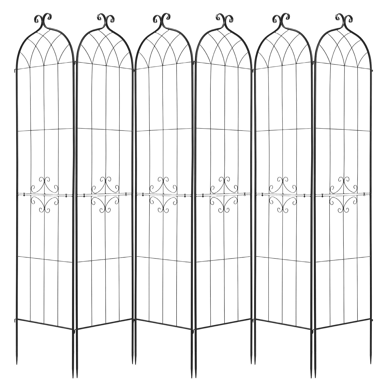 Sodo atrama augalams VEVOR EKHPJ220-6, 220 x 52,5 cm, 6 vnt.