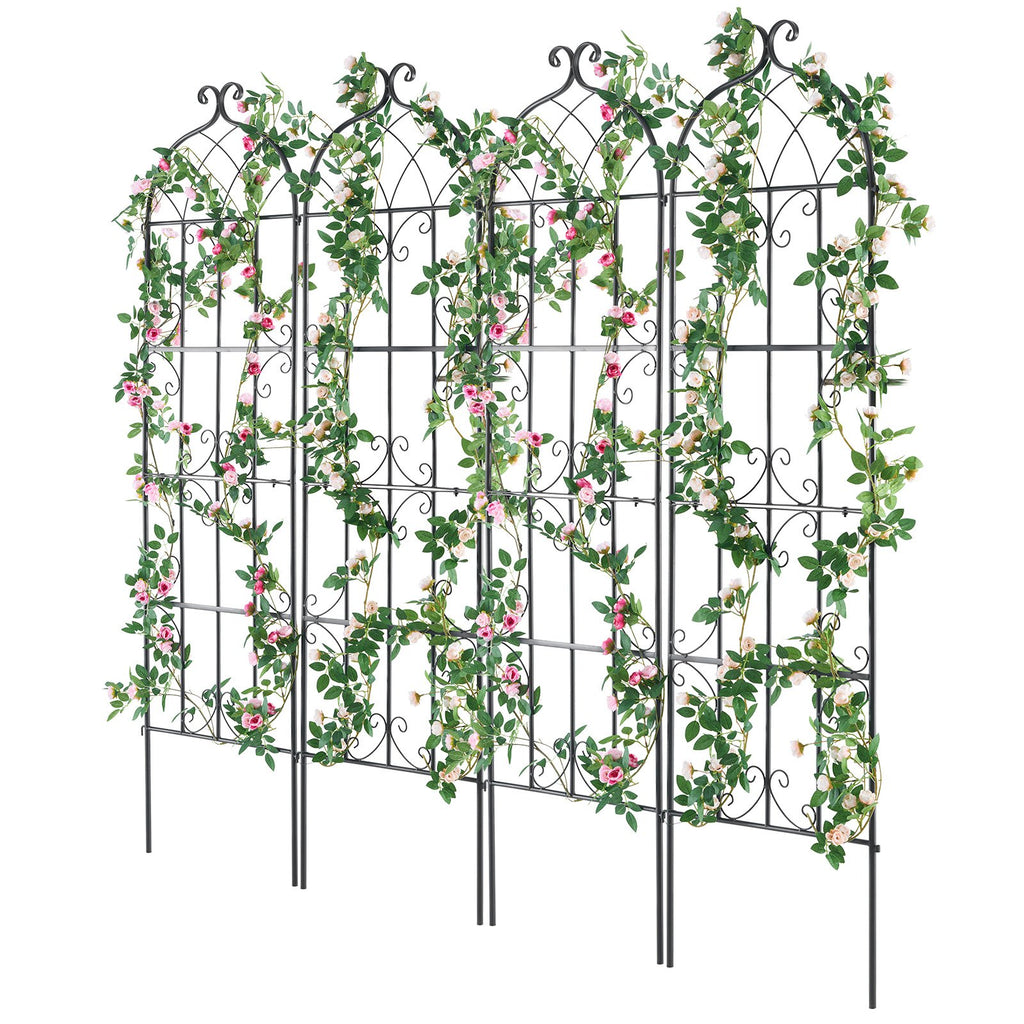 Sodo grotelės vijokliniams augalams VEVOR TFHPJ51180-4, 180 x 51 cm, 4 vnt.