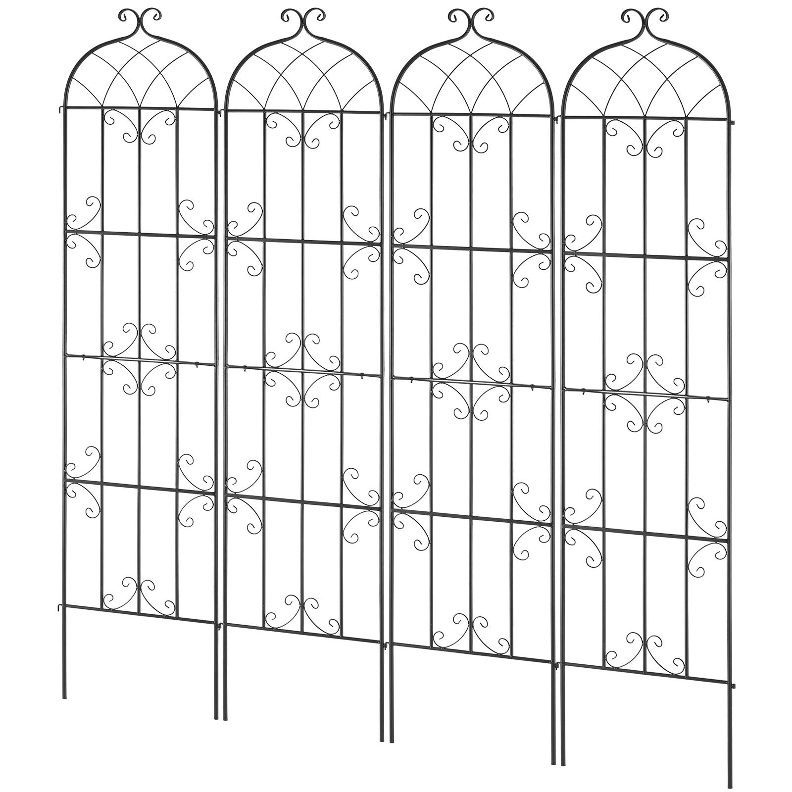 Sodo atrama vijokliniams augalams VEVOR TFHPJ51220-4, 220 cm aukščio