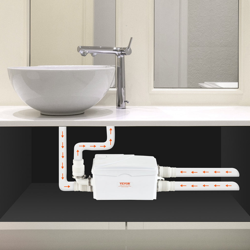 Nuotekų siurblys su smulkintuvu VEVOR FLO300, 350 W