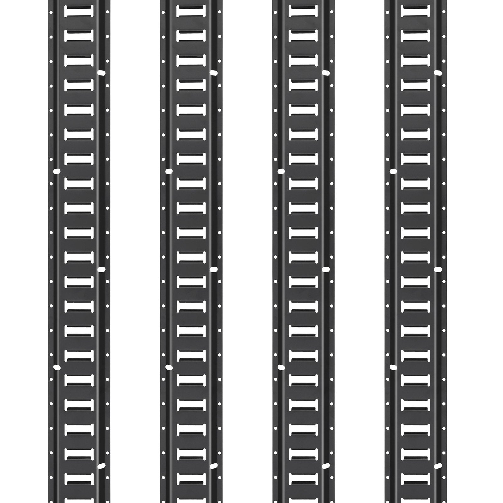 E-Track krovinių tvirtinimo bėgelių rinkinys VEVOR JC23-ETR-5FT4PCS, 152 cm