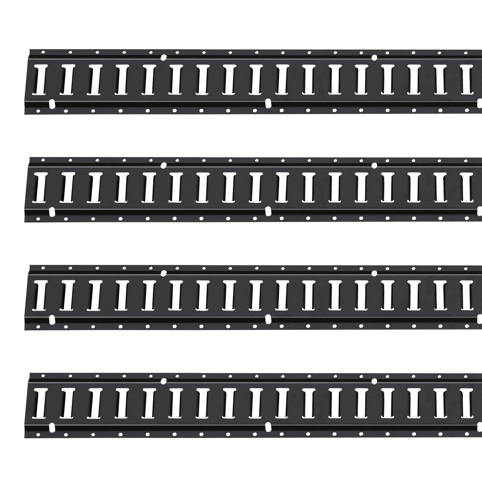 E-Track krovinių tvirtinimo bėgelių rinkinys VEVOR JC23-ETR-5FT4PCS, 152 cm