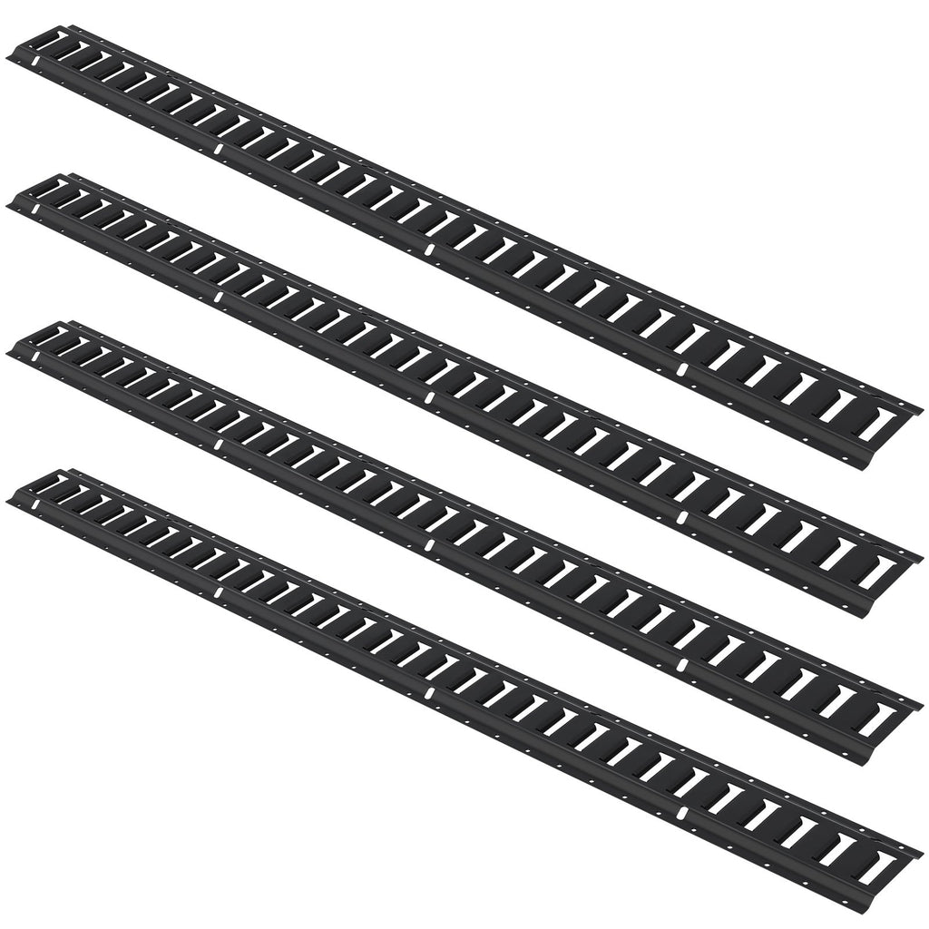 E-Track krovinių tvirtinimo bėgelių rinkinys VEVOR JC23-ETR-5FT4PCS, 152 cm