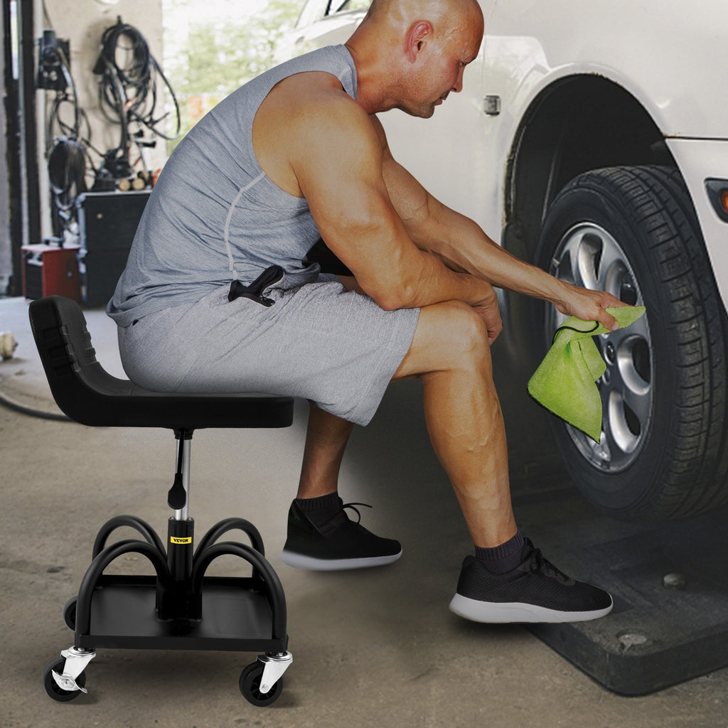 Ratukinė garažo kėdė VEVOR VVCCGLJH4L, 136 kg keliamoji galia