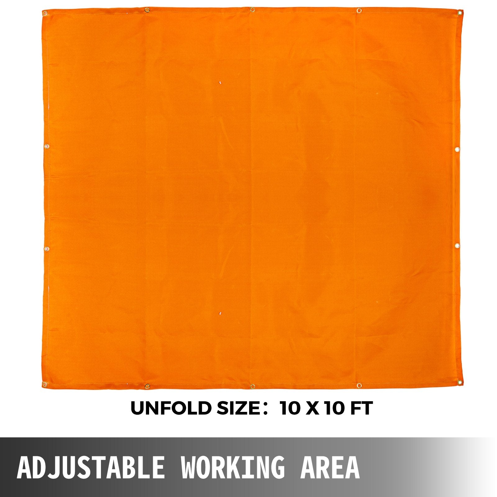 Suvirinimo uždangalas VEVOR 10 x 10 FT, atsparus ugniai