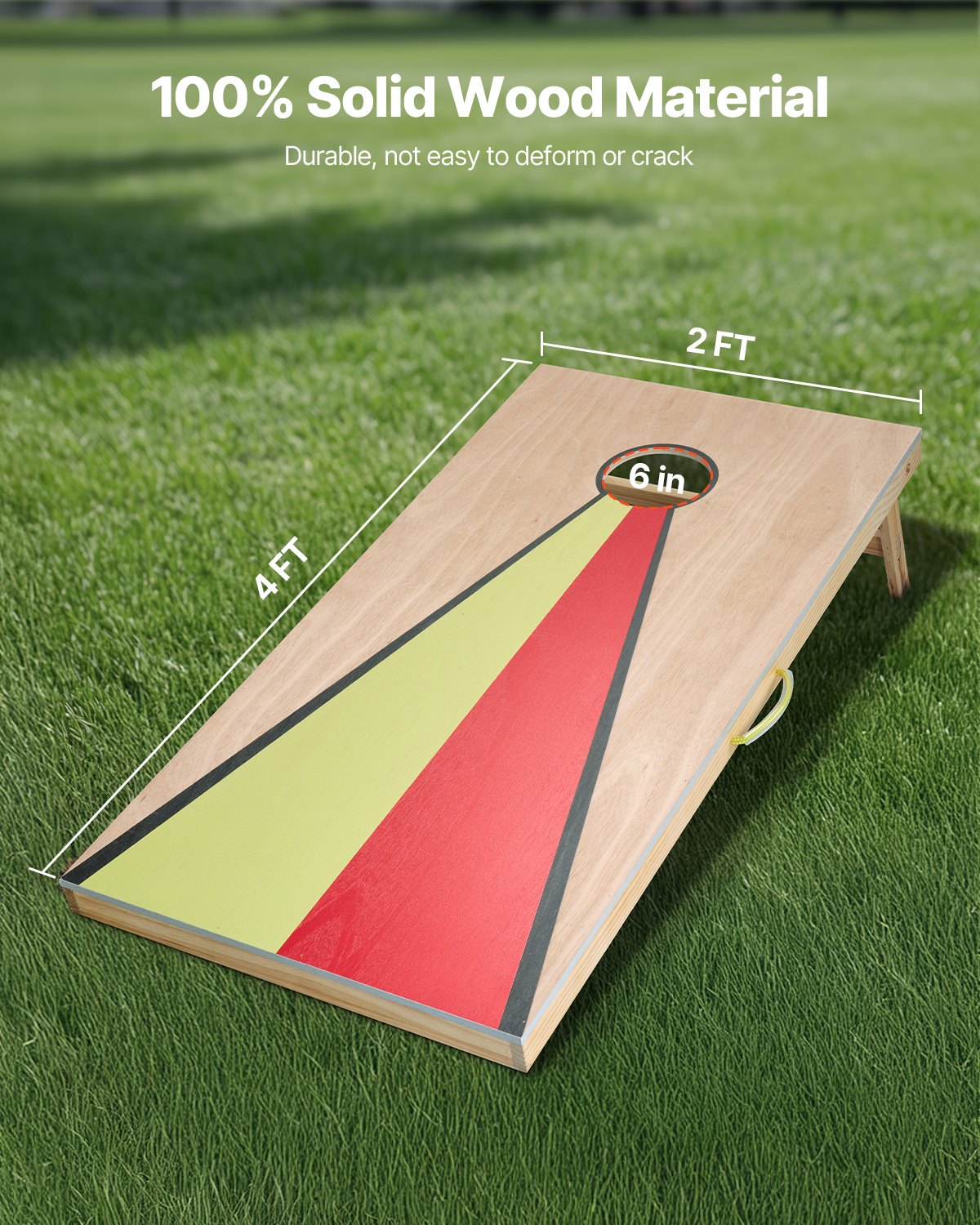 "Cornhole" žaidimo rinkinys VEVOR 4A-29-5, 120x60 cm