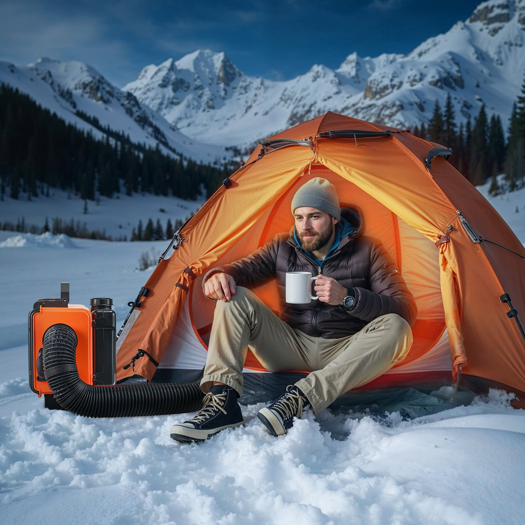 Dyzelinis oro šildytuvas VEVOR XMZ-HTB1, 5-8 kW