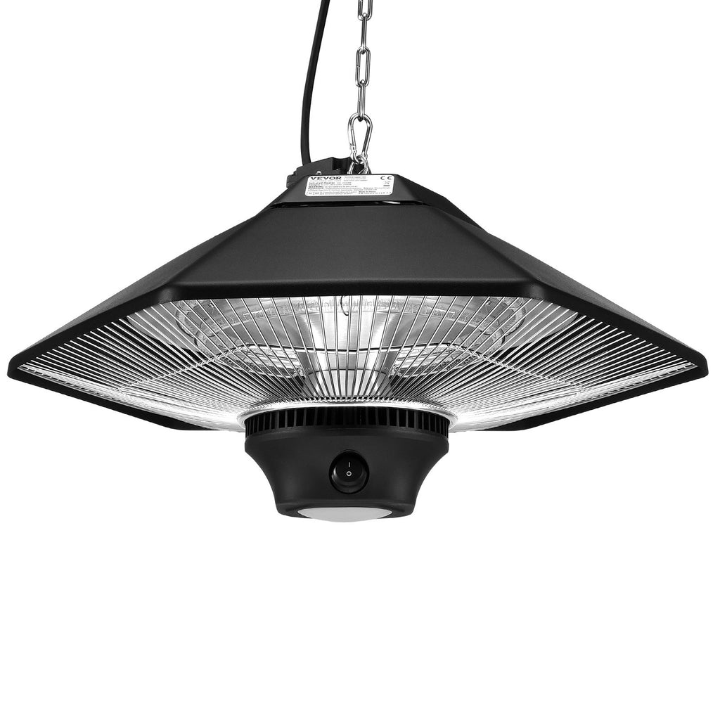 Pakabinamas terasos šildytuvas VEVOR SHL-2000BR, 2000W