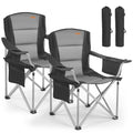 Sulankstomos kempingo kėdės VEVOR ZM2006XL-2pack, 204 kg apkrova