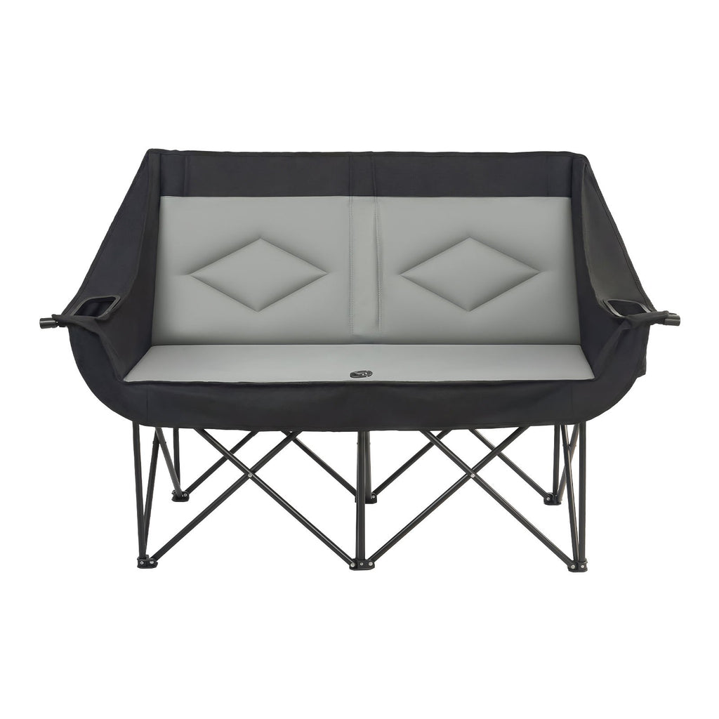 Dvivietė kempingo kėdė VEVOR DH-30093, 300 kg keliamoji galia