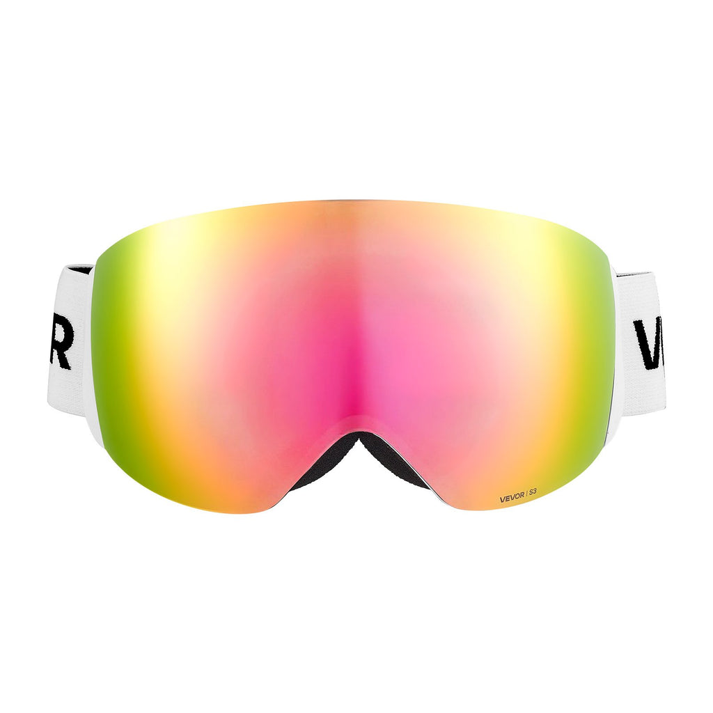 Slidinėjimo akiniai VEVOR YH690, Pink Revo lęšis