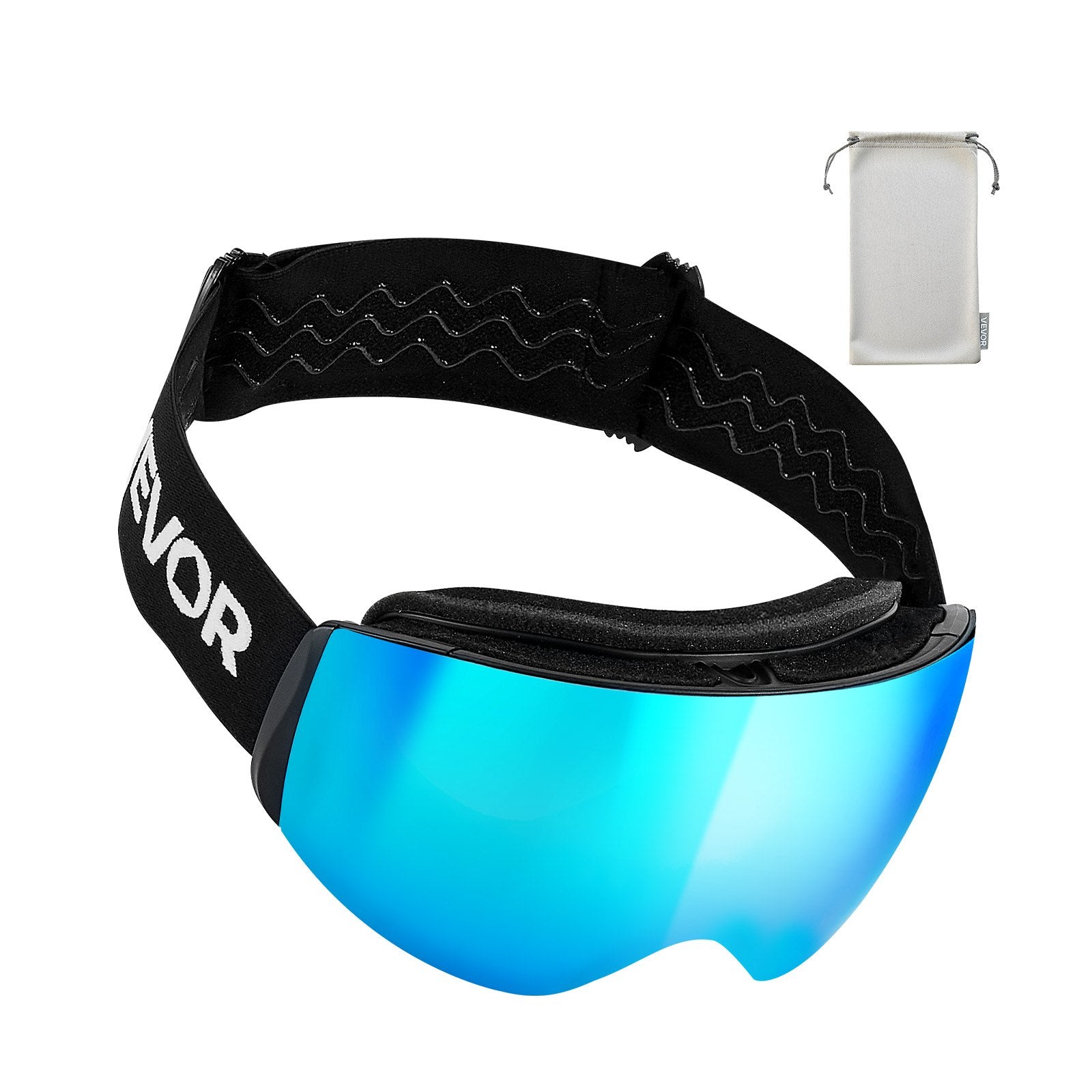 Slidinėjimo akiniai VEVOR YH690, Blue Revo danga