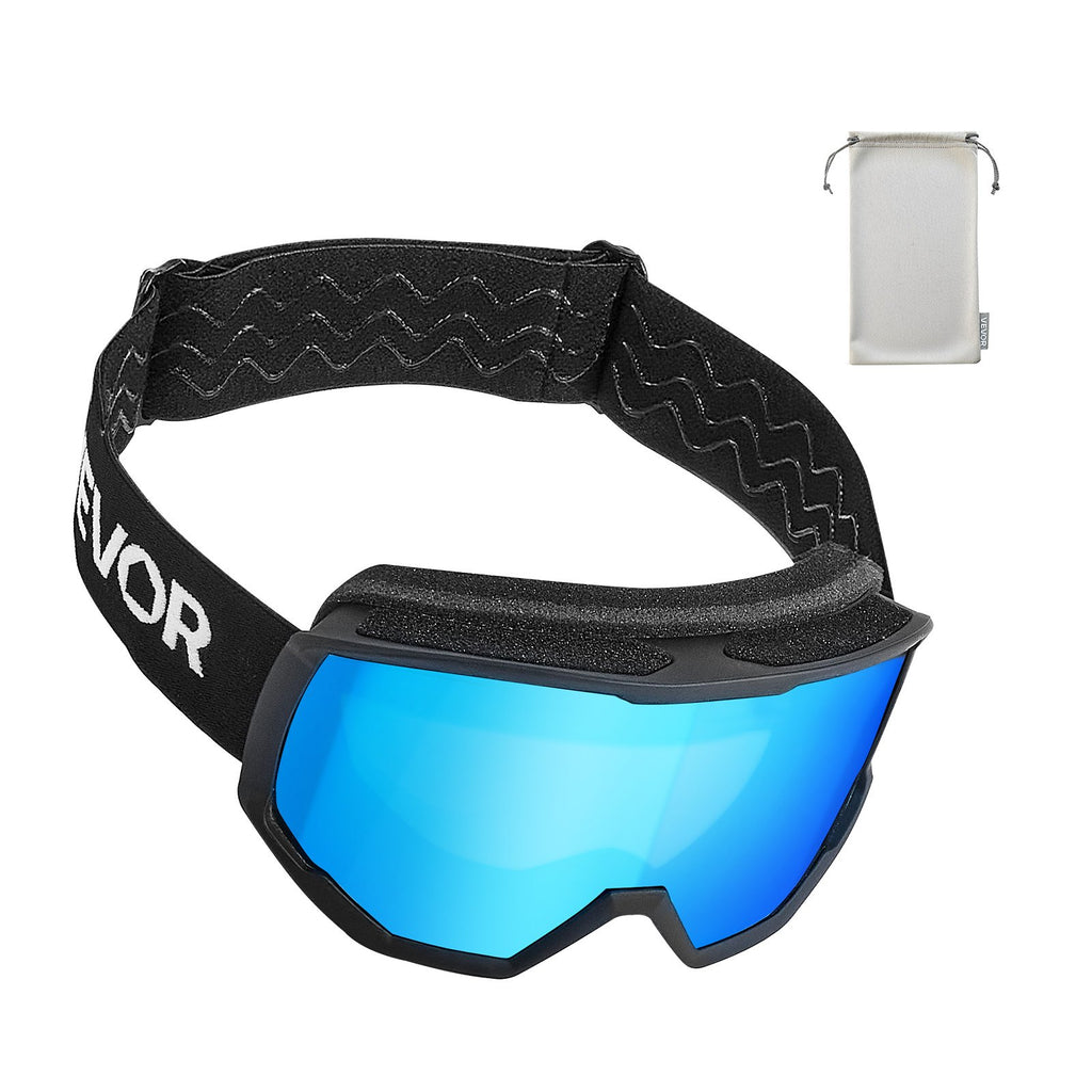 Slidinėjimo akiniai VEVOR YH682, Ice Blue Revo danga