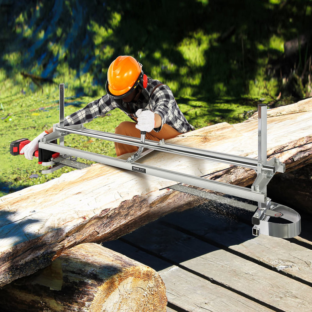 Grandininio pjūklo lentų pjovimo rėmas VEVOR 36-122 cm, 0,5-30 cm pjovimo storis