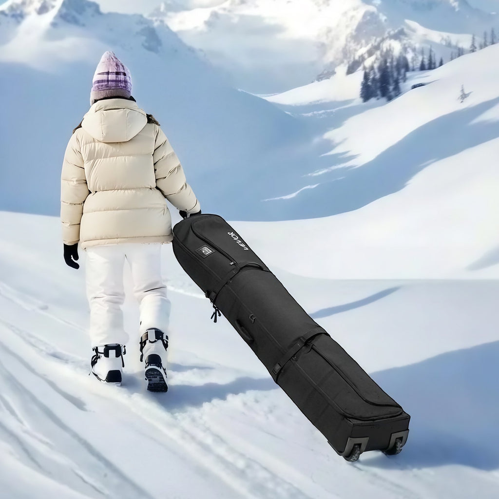Slidinėjimo krepšys su ratukais VEVOR ZL-YDB-0120, iki 175 cm ilgio