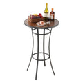 Lauko baro stalas VEVOR BZ60, 60 cm skersmens
