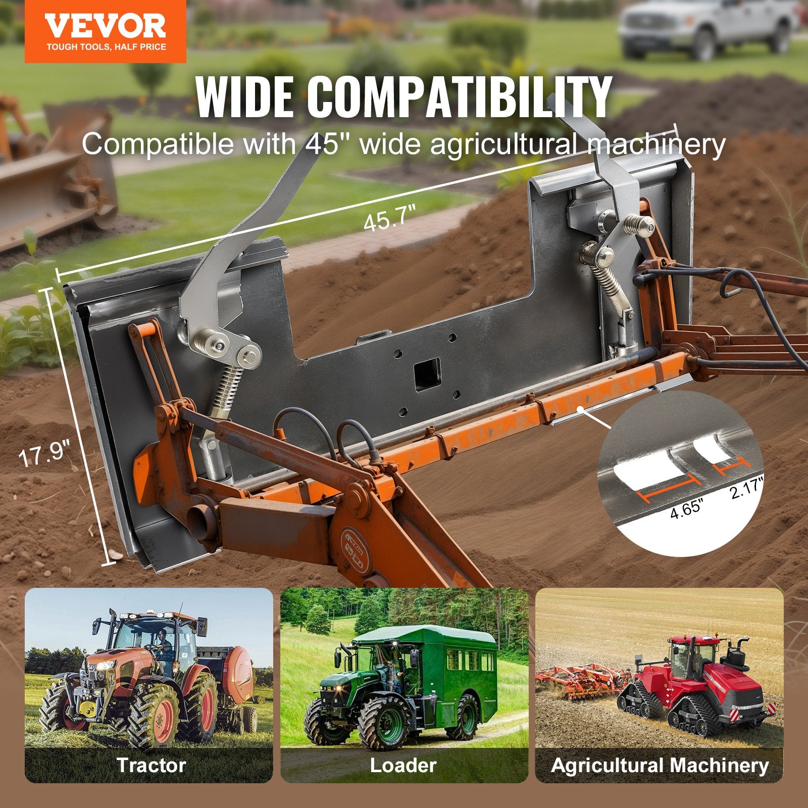 Universali tvirtinimo plokštė VEVOR ZZ00402, 3175 kg keliamoji galia