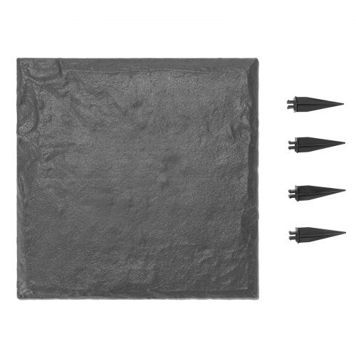 Sodo takelio plytelės VEVOR CP25-8H, 8 vnt., 39,5x39,5 cm