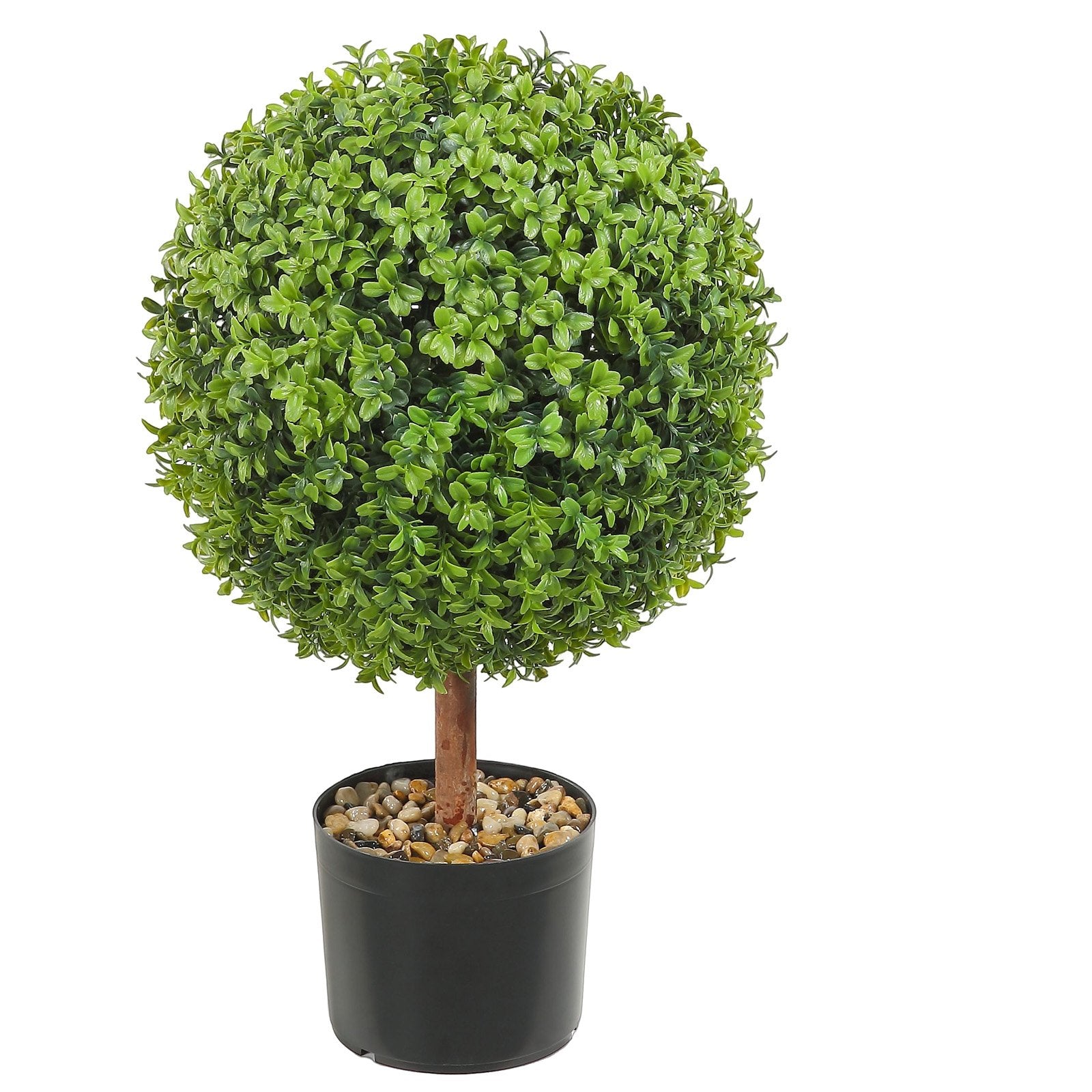 Dirbtiniai buksmedžio medeliai VEVOR SM-J-040, 61 cm aukščio (2 vnt.)