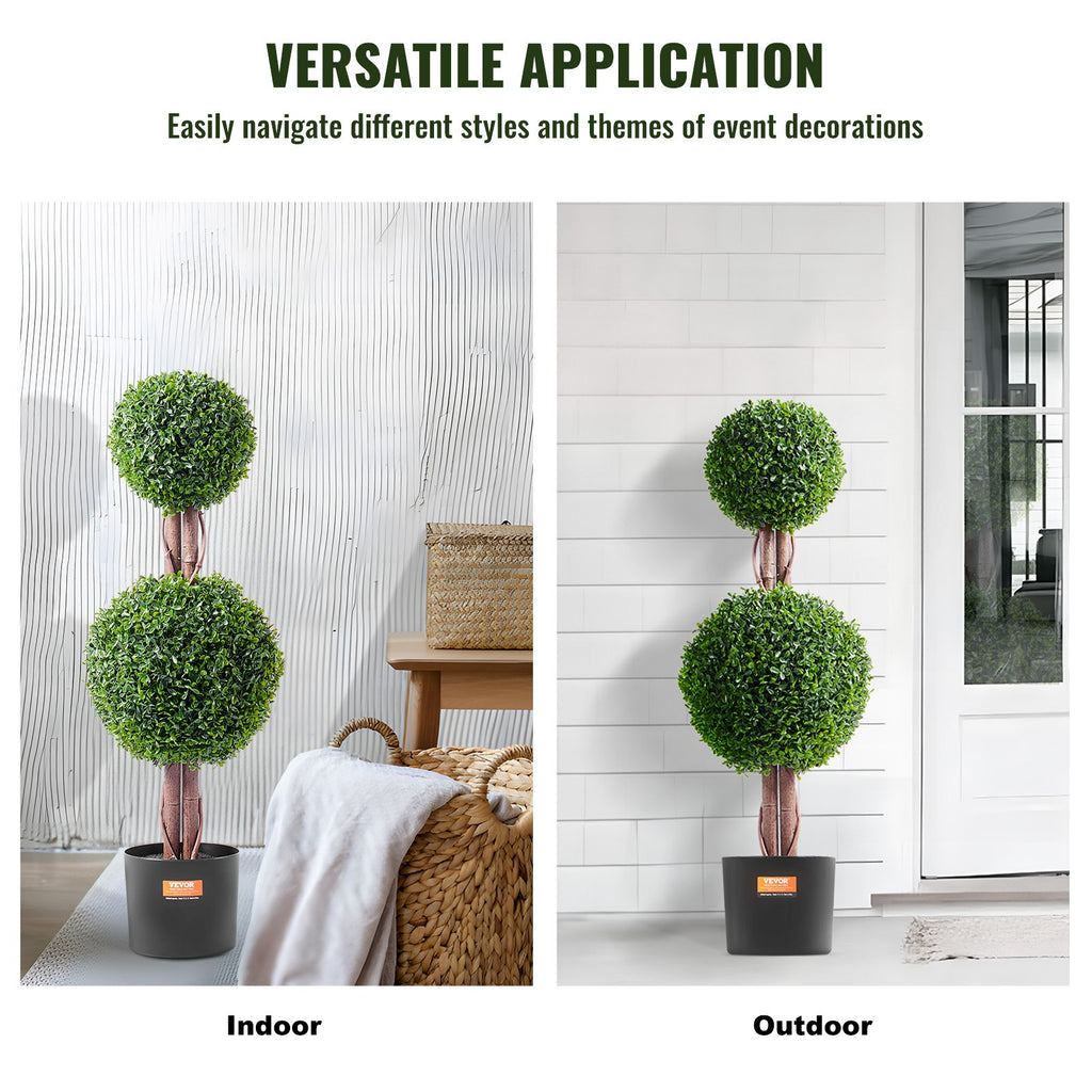 Dirbtinis buksmedžio medelis VEVOR SM-QS-90, 91,4 cm (2 vnt.)