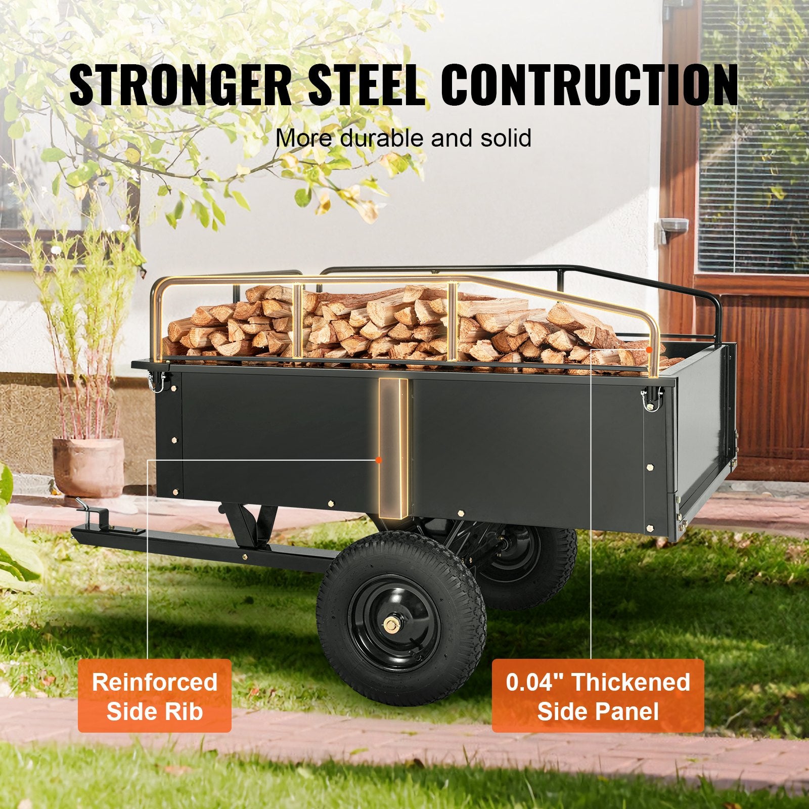 ATV priekaba VEVOR BTC002C, 340 kg